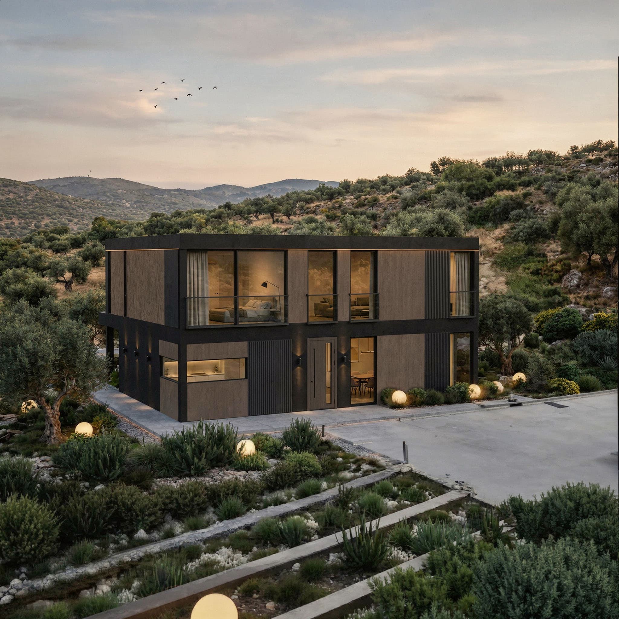 Modilla modular chalet in a high-demand tourism destination