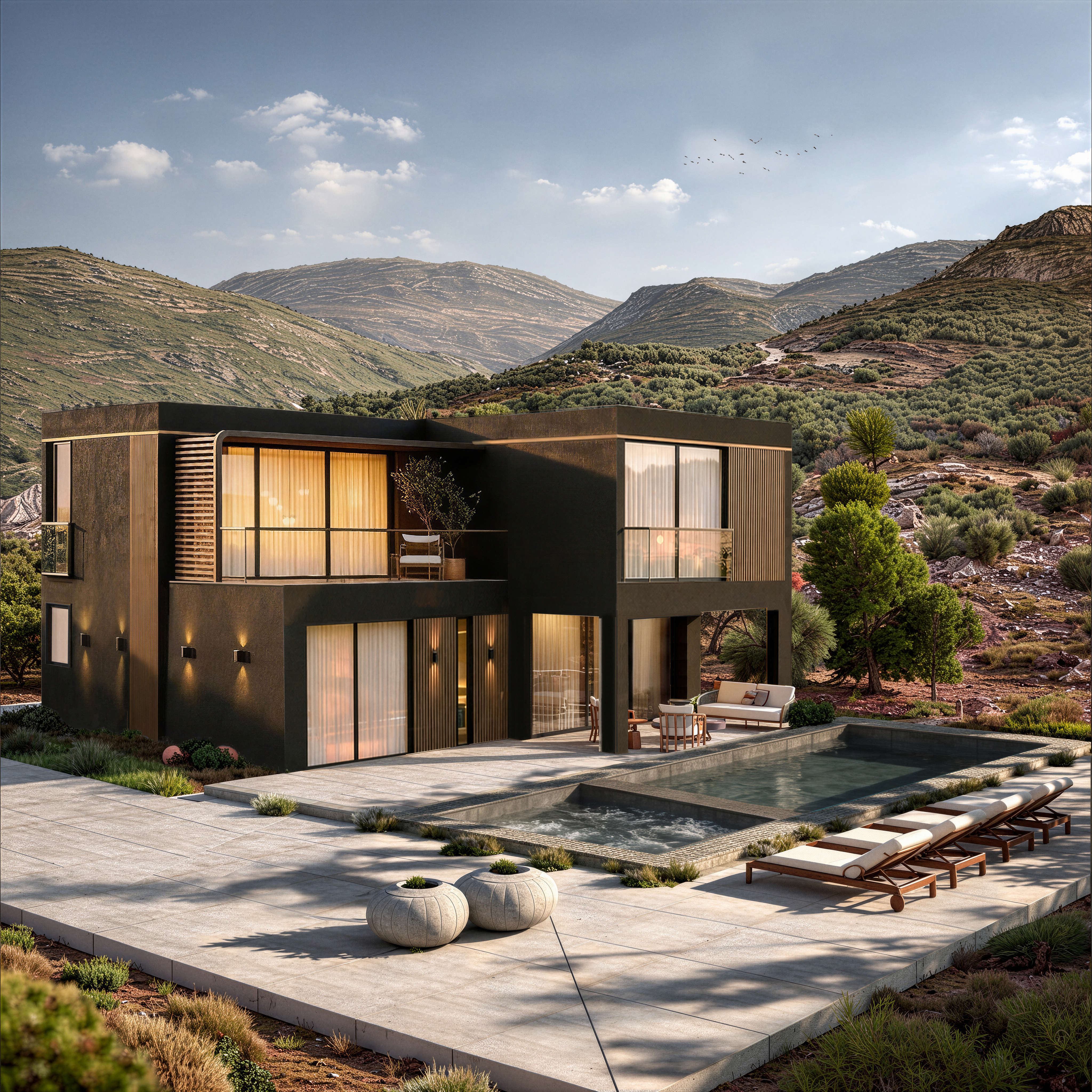 Modilla modular chalet in a high-demand tourism destination